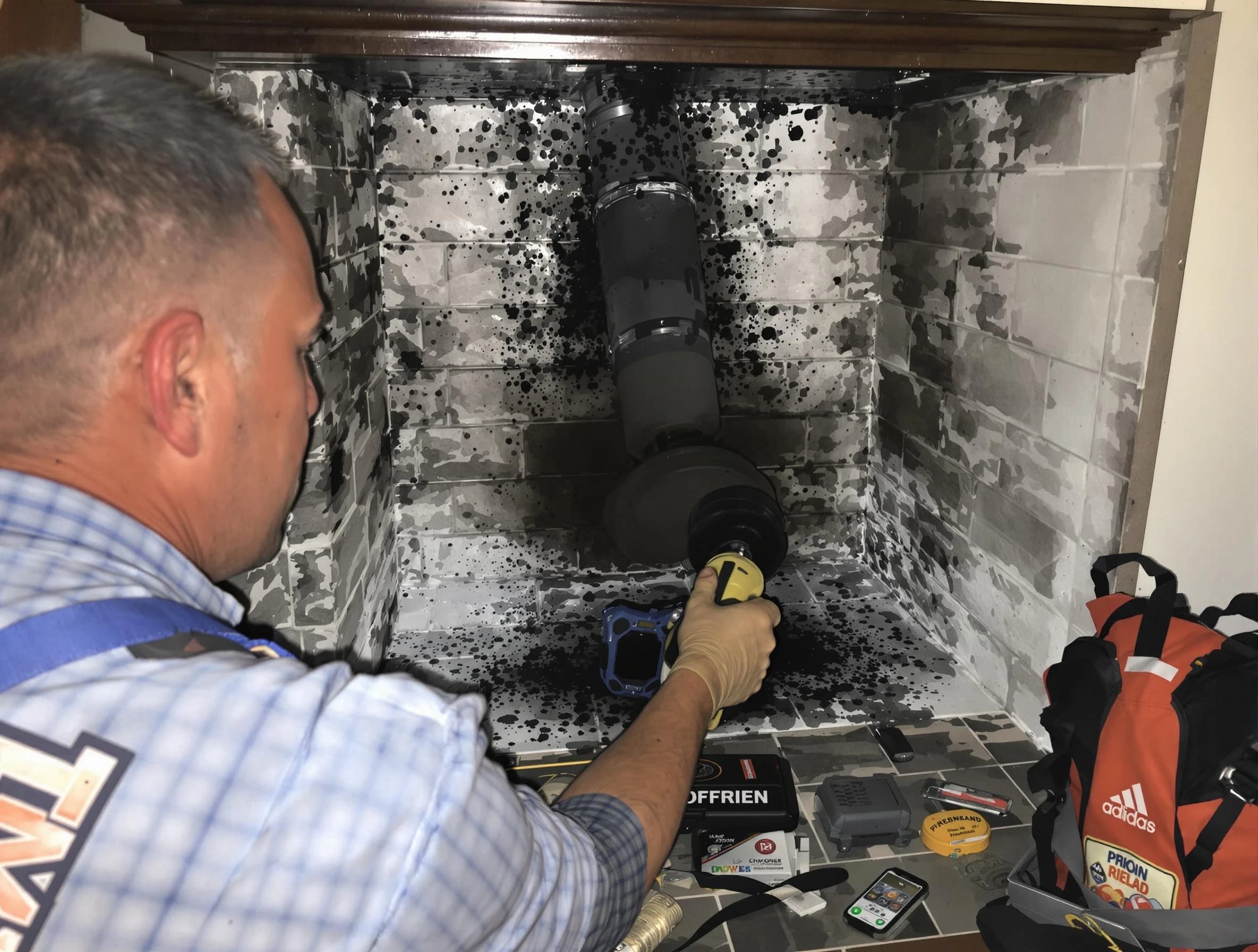 Creosote removal service by Norwood Chimney Sweep in Norwood, MA