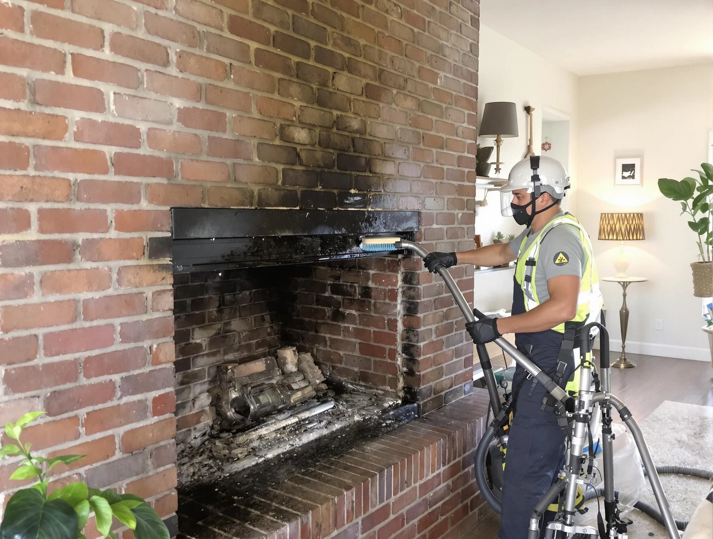 Norwood Chimney Sweep providing fireplace cleaning services in Norwood, MA