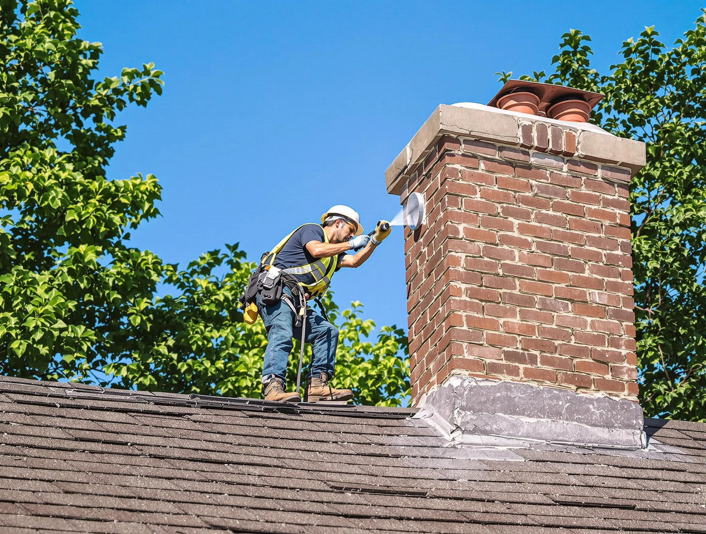 Norwood Chimney Sweep performing an inspection with advanced tools in Norwood, MA